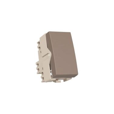 Imagem de Módulo Interruptor Paralel. MarGirius Sleek Colors 10A Argila