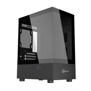 Imagem de Gabinete Gamer Kalkan Avalon, Mid Tower, Lateral em Vidro, Micro ATX, Preto - KLK00036