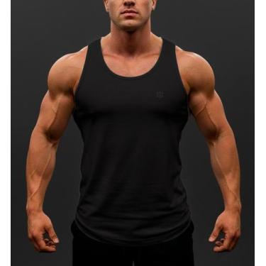 Imagem de Regata Masculina Verão Lisa Casual Básica 100% Algodão 556 - Fashion N