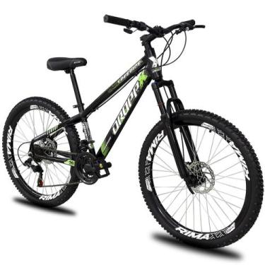 Imagem de Bicicleta aro 26 Dropp Freeride grau Alumínio 21 Marchas Freios a disc