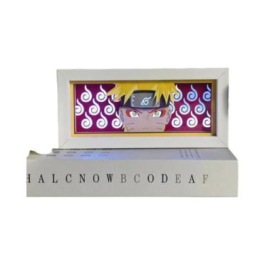 Imagem de Luminária De Mesa 3D Com Moldura De Madeira Para Crianças, Luz Noturna