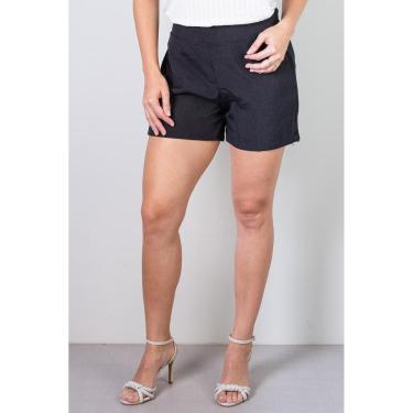 Imagem de Short Fluffy Alfaiataria com elástico Feminina-Feminino