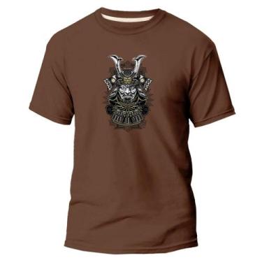 Imagem de  Camiseta Basica Algodão Premium Estampada Japonês Samurai - Pavesi, M