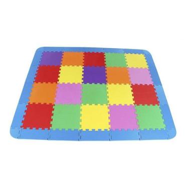 Imagem de Tapete Liso Unissex Colorido - Carlu Brinquedos