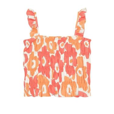 Imagem de Blusa infantil menina em viscose floral Brandili