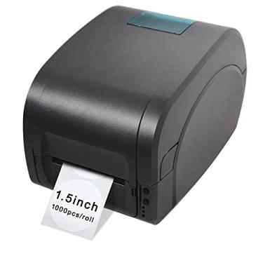 Imagem de 1000 peças de etiquetas térmicas diretas de cor circular de 3,8 cm para códigos de barras, etiqueta de nome, design de logotipo DIY, código QR, inventário - compatível com Zebra, Rollo, Munbyn e mais