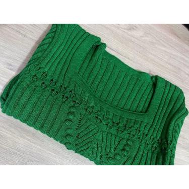 Imagem de Cropped - Tecido modal com muito elastano (Verde) - Maricota Style Mod