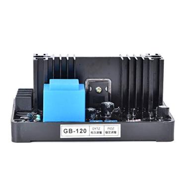 Imagem de Regulador automático de tensão AVR 15A Alto desempenho 380V 400VAC 3 fases estabilizador de tensão do gerador de escova de carbono para sistemas de energia industriais