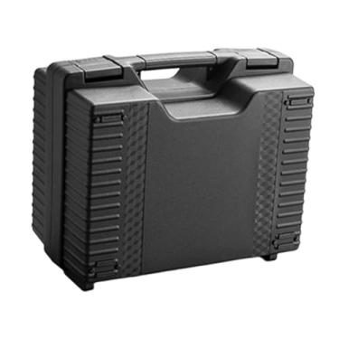 Imagem de Baoblaze Caixa organizadora de ferramentas ao desgaste com alça, grande capacidade, ideal para armazenamento em casa, no depósito ou na garagem, 32 Cm X 27 Cm X 18.5