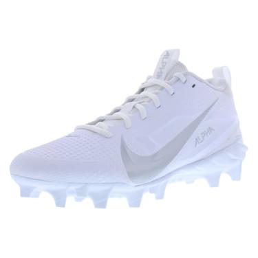Imagem de Nike Chuteira masculina Alpha Menace 4 Varsity, Branco/prata metálica, 38 BR