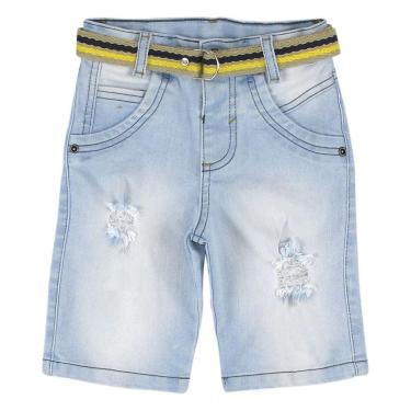 Imagem de Shorts Look Jeans c/ Cinto Jeans - 05 - UNICA-Unissex