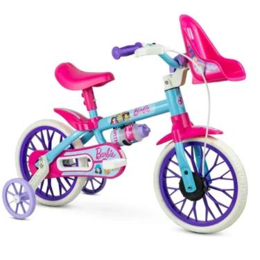 Imagem de Bicicleta Infantil Aro 12 Nathor Barbie-Feminino