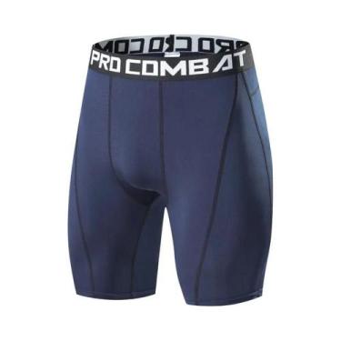 Imagem de Shorts De Compressão Para Musculação Masculina, Leggings Elásticas Par