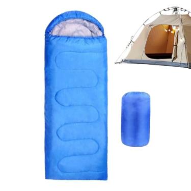 Imagem de Saco de dormir para mochila | Saco de dormir para adultos ao ar livre para clima frio, saco impermeável, equipamento de sobrevivência para caminhadas, viagens, ao ar livre, homens, mulheres, crianças