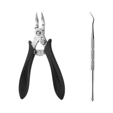 Imagem de Cortador De Unhas De Aço Inoxidável Para Unhas Grossas, Seguro Para Co