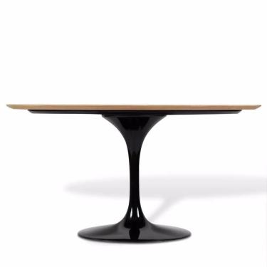 Imagem de Mesa De Jantar Saarinen Oval 160x90 Cm Freijó Preto