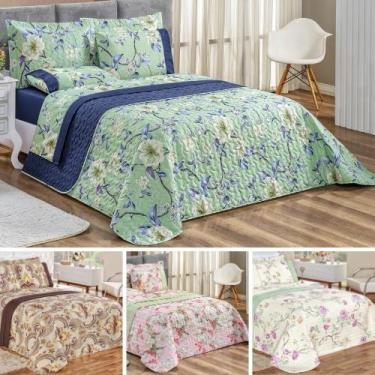 Imagem de Colcha cobreleito 2 peças solteiro em micropercal 200 fios matelado du