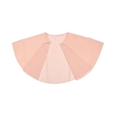 Imagem de Xale Feminino De Chiffon Com Renda Para Primavera/Verão, Proteção Sola