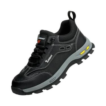 Imagem de Calçados De Segurança Masculinos Resistentes a Perfurações Botas De Tr