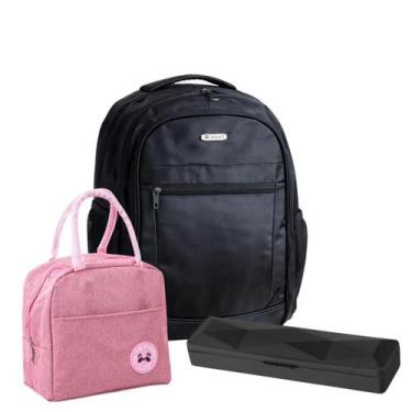 Imagem de Mochila Bolsa Executiva Reforçada Premium Bolsa Térmica - - Mormino, R