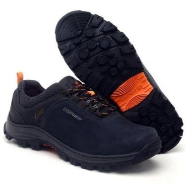 Imagem de Tênis de Segurança Masculino Gogowear Hardd Couro Legítimo EPI Antiderrapante CA-Masculino