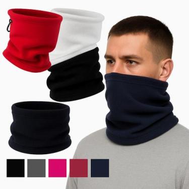 Imagem de Máscara Balaclava Bandana Ciclismo Gola Frio Inverno Gorro Cachecol To