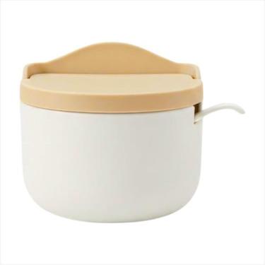 Imagem de Porta Condimentos Com Colher Plastico Organizador Cozinha - AMIGOLD, A