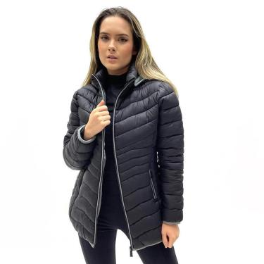 Imagem de Jaqueta Alpelo Nylon Longa com Capuz Feminina-Feminino