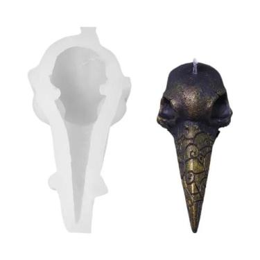 Imagem de Moldes De Silicone 3D De Crânio De Abutre Para Artesanato Em Resina, V