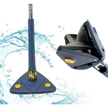 Imagem de Mop De Limpeza Triângulo Ajustável Giratório 360 Sortido - TOP RIO