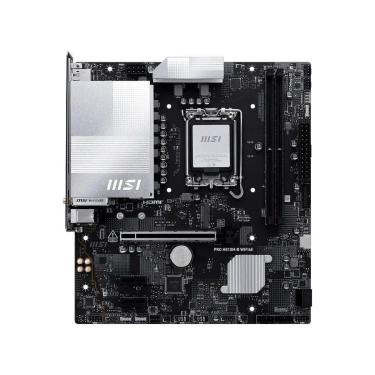 Imagem de Placa-Mãe MSI PRO H810M-B WIFI6E, Intel, LGA 1851, Micro-ATX, DDR5, Wi-Fi - PROH810MBWIFI6E-Unissex