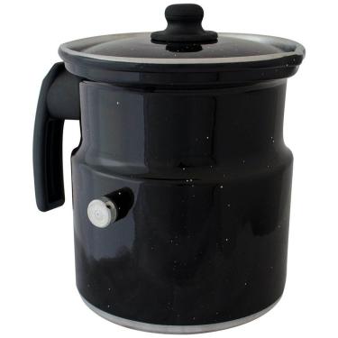 Imagem de Leiteira Preto Resistente Gulê em Alumínio Fervedor 1,7L para Fogão a Gás e a Lenha com...