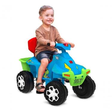 Imagem de Quadriciclo Smart Quad Passeio E Pedal Azul Bandeirante