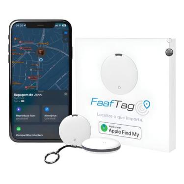 Imagem de Localizador Faaftech FaafTag Rastreador Inteligente Smart Tag GPS Comp
