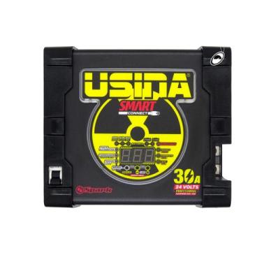Imagem de Fonte e Carregador Bateria Usina Connect SCVA 30A 24V Caminhão e Ônibu