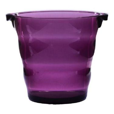 Imagem de Balde De Gelo Champanheira Em Acrílico Lilas 10 L KY279 - INFINITY