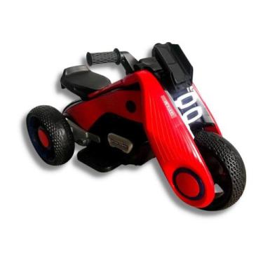 Imagem de Mini moto eletrica infantil 6v vermelho - importway