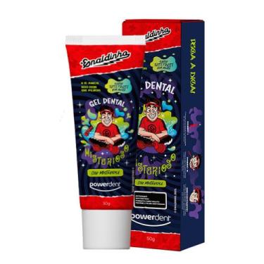 Imagem de Gel Dental Infantil Powerdent Enaldinho Misterioso Sabor Tutti Frutti 
