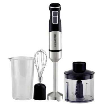Imagem de Mixer E Processador 3 Em 1 com 1500W Megastar - Mega Star, 220V