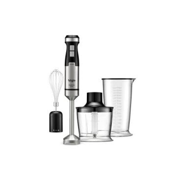 Imagem de Mixer Elétrico Elgin Power Inox 3 em 1 Preto 1000w 220V, Preto, Inox, 