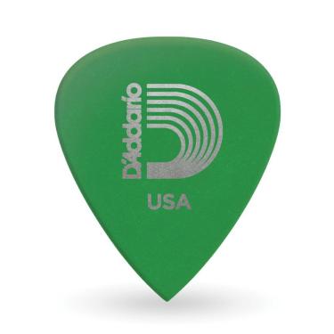 Imagem de Palheta Duralin Precision 6DGN4-10 Espessura 0,85MM Media Ponta Acentuada Verde D'Addario