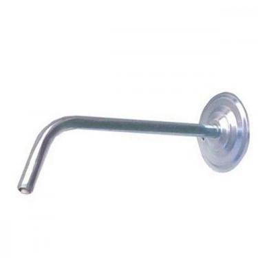 Imagem de Braco Para Tempo Galvanizado Curvo 30Cm Relubras