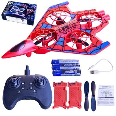 Imagem de Avião RC LIHBCAIYI com Luzes LED Vermelhas e Manobras 360