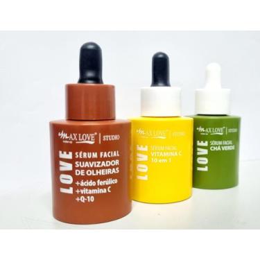Imagem de Kit Sérum Chá Verde / Vit. C 10 em 1 / Suavizador de olheiras MAX LOVE