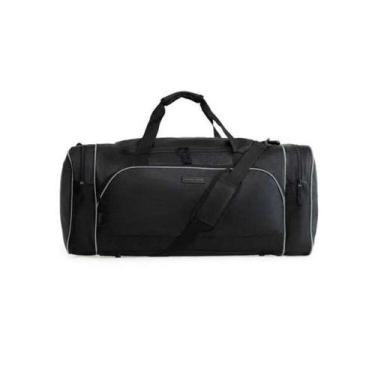 Imagem de Bolsa de Viagem Bagaggio Tratiras autocolantes Vegas Grande - Preto, P
