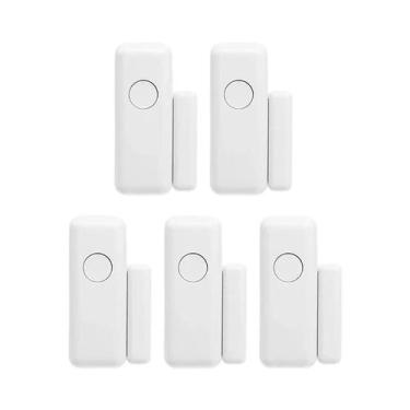 Imagem de Sensor Magnético Sem Fio Para Portas E Janelas 433MHz RF EV1527 Sistem