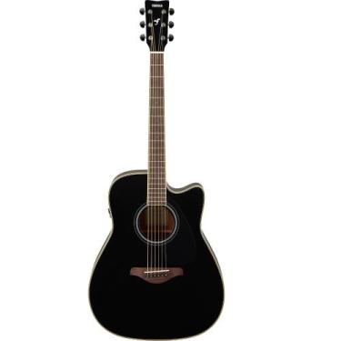 Imagem de Violão TransAcoustic Preto FGCTA BL - Yamaha