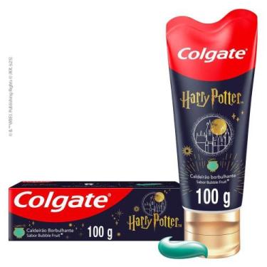 Imagem de Gel Dental Infantil com Flúor Colgate Bubble Fruit Harry Potter Caldei