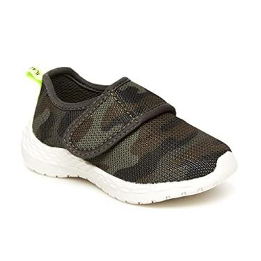 Imagem de Carter's Tênis infantil unissex Lorena, Oliva, 4 Toddler