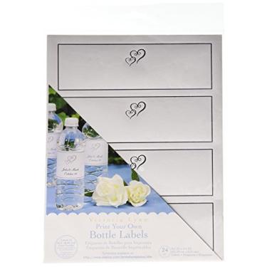 Imagem de Darice Etiqueta adesiva para impressão VL048, 6,95 cm x 21,5 cm, pacote com 24